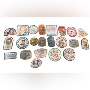 Sold as lot 21 vintage patches  in very good condition.